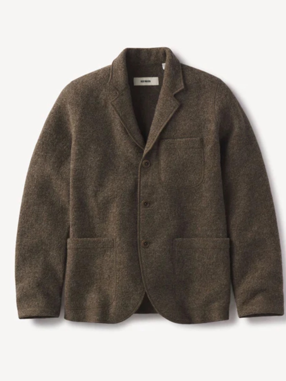 Buck Mason Boiled Wool Chore Coat - Picture 4 of 4